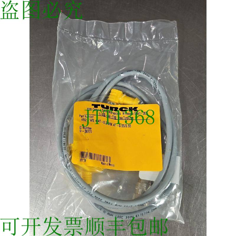 原装供应TURCK VB2-WS 4.4T-0.2/2RK 4T - 0.55/0.55. PLC电缆Loc