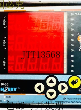 原装供应Conzerv EM 6400 RS 485 Ver:03.02.02 面板仪表