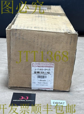 原装供应开箱- Norgren L17-800-OPDA 1英寸润滑器250PSIG || 发?