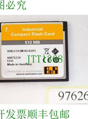 原装供应贝加莱 CompactFlash 卡 512MB 5CFCRD.0512-06 Rev.E0