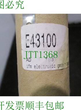 原装供应IFM Effector E43100 气候管 适用于液位传感器