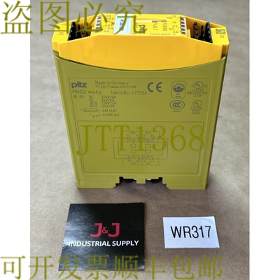 原装供应预装 Pilz PN0Z mo4p 773536 交流电/直流安全继电器 240