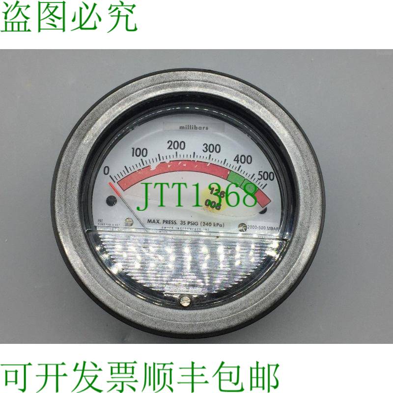 原装供应DWYER 2000-500MBAR 磁力压力盖 0-500 百万元 35PSIG- 2