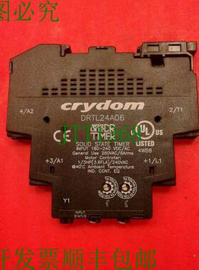 原装供应快达 DRTL24A06 实心状态计时器,输入 180-240VDC/AC 4A