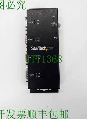 原装供应StarTechcom 4 Port DB9 RS232 Serial Adapter 集线器