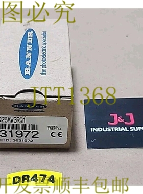 原装供应横幅Q25AW3RQ1光电传感器接收器31972 +！