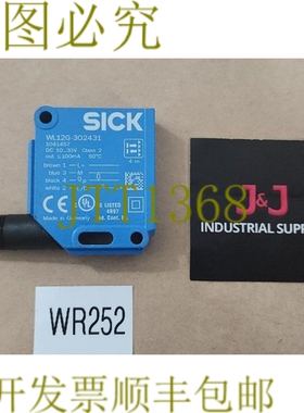 原装供应前期补丁 WL12G-302431 光电传感器 10-30Vdc 1041457 +