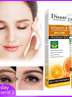 Vitamin C Eye Cream Whitening Remove Dark Circles Eye Bags