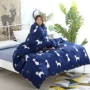 Chăn mùa đông dày IKEA đôi 1,8m2.0 m 1,5 m chăn che sinh viên ký túc xá chăn đơn - Quilt Covers 	chăn phao dày	