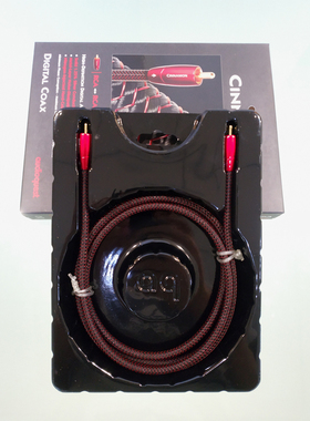 美国Audioquest AQ 线圣 Cinnamon肉桂 数码同轴线 全新正品行货