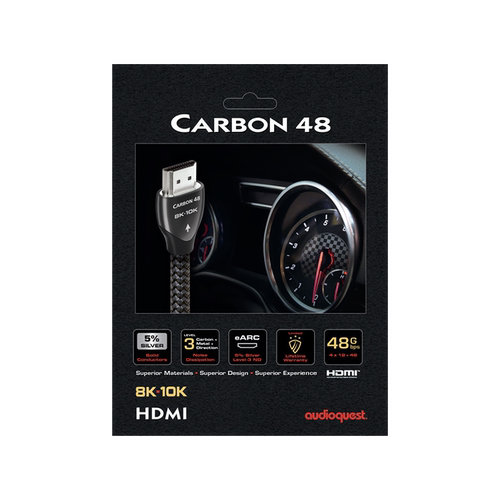 AQ线圣Carbon 48碳纤HDMI线高清视频音频发烧Audioquest earc线