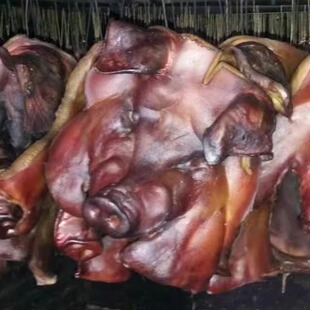 正宗四川腊肉柏树烟薰腊腊猪脸年货腊肉小镇农家25年新货