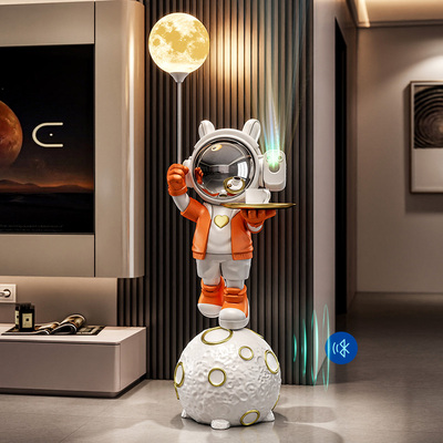 星空投影音乐太空人落地摆件