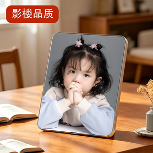 相框摆台照片定制洗全家福婚纱照做成水晶创意摆件打印相册高级感