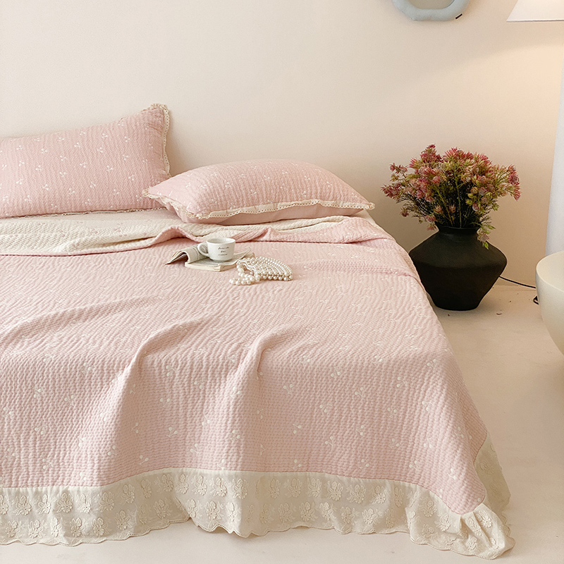 床蓋全棉紗布親膚舒適吸汗