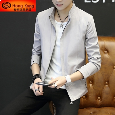 夹克男春秋冬季2025新款韩版潮流休闲潮牌高级感高端薄款男士外套