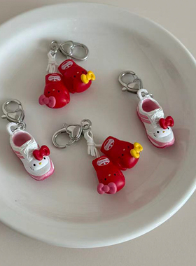可爱猫咪仿真鞋手套吊坠挂件