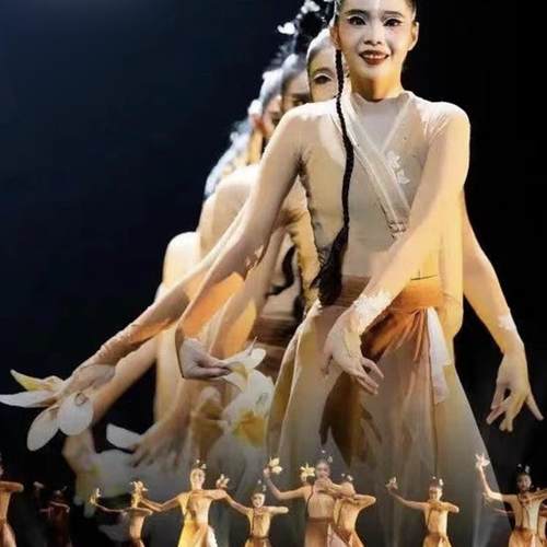 古典舞玉兰舞蹈演出服