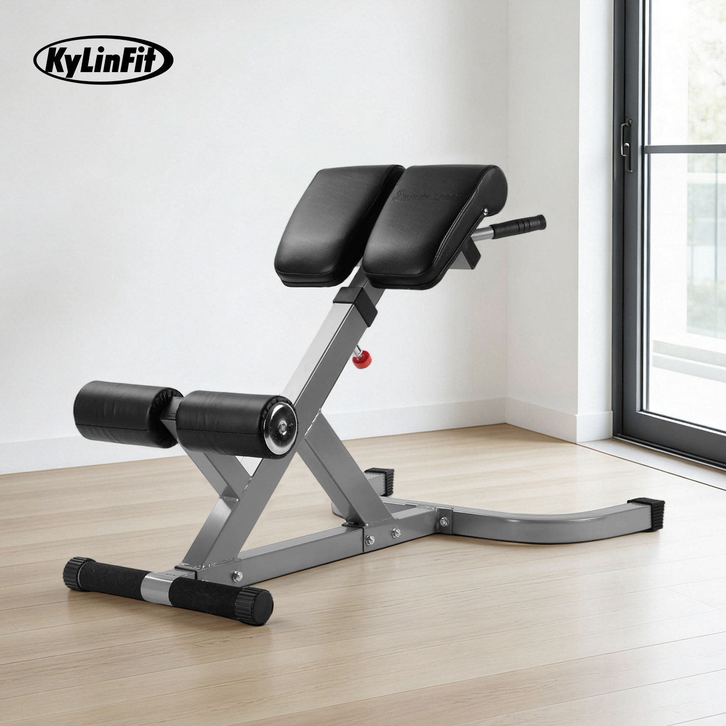 商用罗马椅山羊挺身瘦腰收腹背训练器家用健腹机综合健身器材