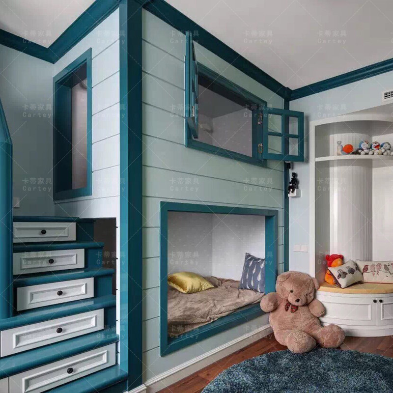 Katie originality Europe and America originality children furniture customized solid wood height Children bed double-deck bed Up and down Trundlein the Residential furniture , Beds , Height/Trundle  category - from Buy2taobao.com to provide professional Taobao agent buy service