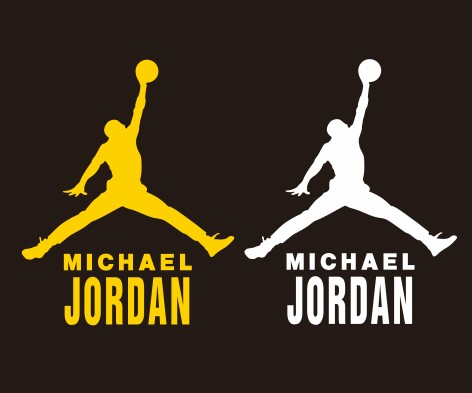定制个性车贴纸 乔丹飞人 签名23号 搞笑个性贴纸  nba公牛队标志