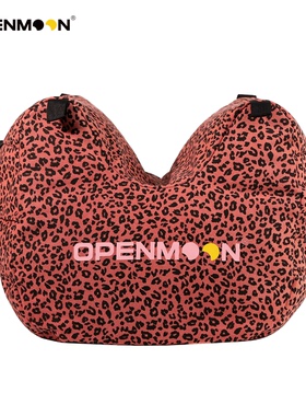 摄影师马鞍袋摄像机保护包重力缓冲包橙红豹纹