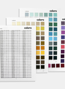 Coloro 630 版外色1.5*1.5cm补充页