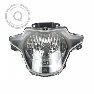 适用豪爵HJ125T-21大灯USR125大灯前照灯车头灯国四新款大灯