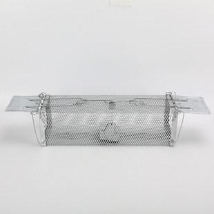 用开踏板工鼠笼老鼠笼捕鼠器灭鼠家双门式老鼠笼厂捕鼠器灭神器