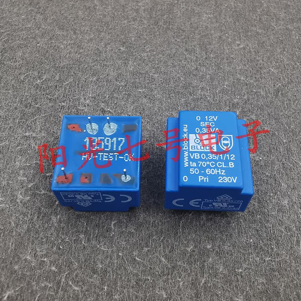 BLOCKVB0,35/1/12电源变压器