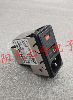 墨西哥产 Corcom PS0S0DSXB 10A TE/泰科 滤波器开关电源插座