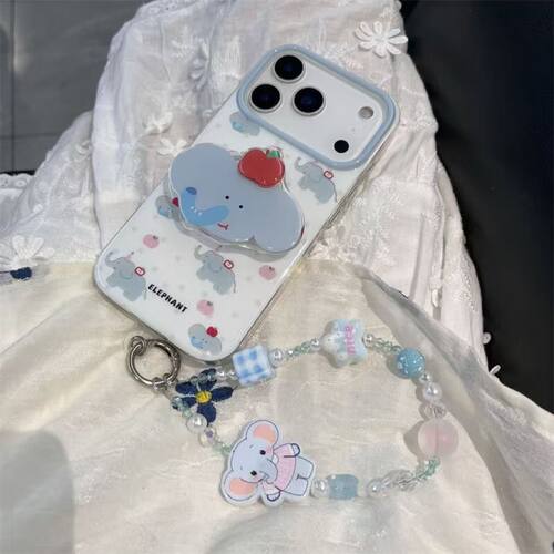 满屏小象抬苹果适用小米17promax手机女15/14/13pro新款civi4pro创意个性civi3防摔Turbo5带挂绳15ultra