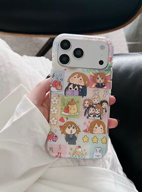 可爱软萌轻音少女适用小米红米K90pro手机壳K807060新款K5040全包红米note15潮1413保护套Turbo5pro带挂绳15R