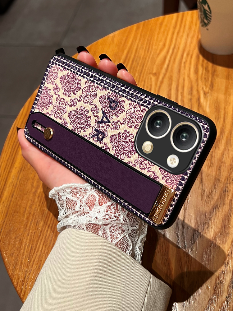 Icool适用OPPOReno9皮质复古风