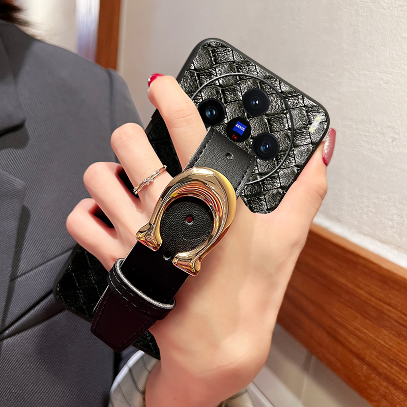 Icool适用vivox90皮复古风腕带