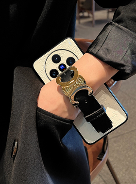 Icool适用x300便携腕带X200手机壳x90pro保护套X100压印手腕X70PRO硅胶套vivoX80软女50皮壳xnote真皮网红x60