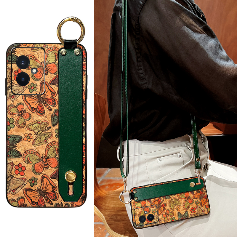 Icool适用荣耀100木纹复古