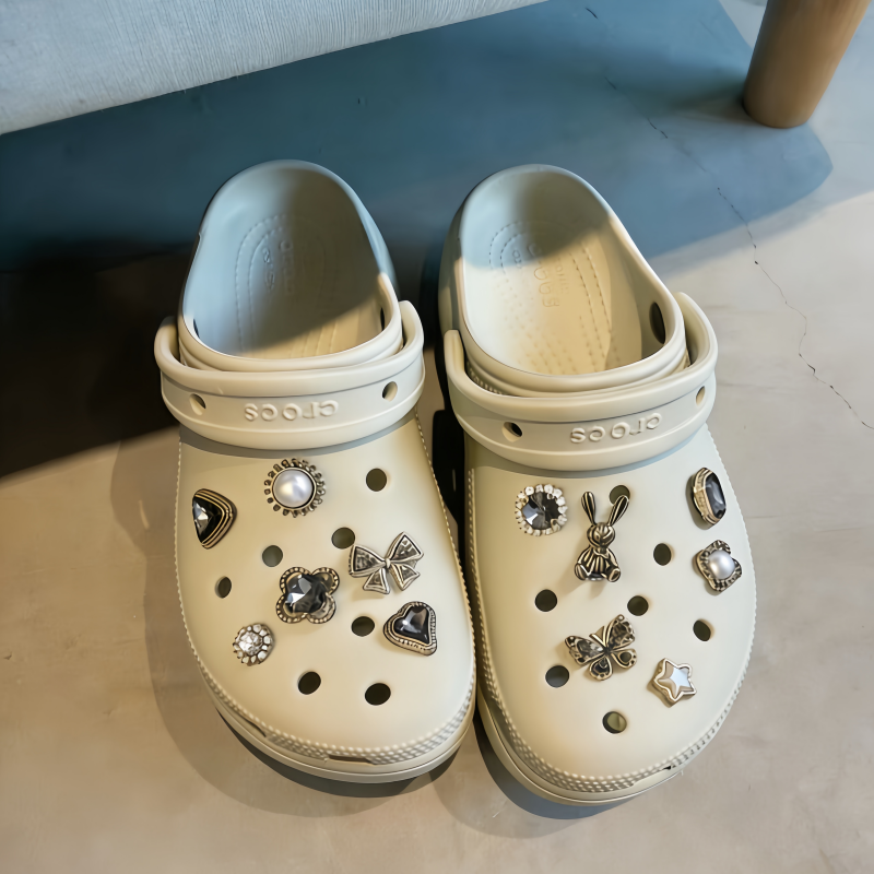 洞洞鞋花鞋配饰diy装饰配件适配crocs卡骆驰鞋上的装饰品女款,服饰配件/皮带/帽子/围巾,鞋扣,淘宝优惠券,粉丝福利购,淘宝优惠卷