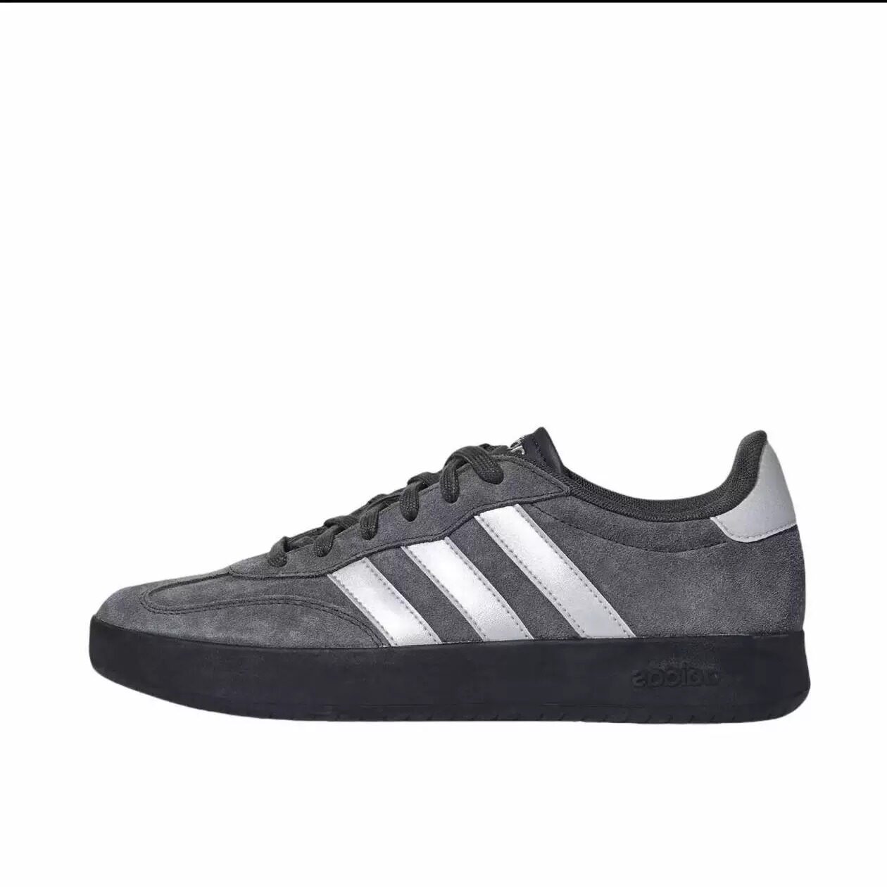 adidas BARREDA 马年新年低帮 德训鞋男女同款 深灰色KH6999