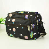 新款 女包防水牛津布包多层洋气妈妈包单肩斜挎包时尚 多口袋