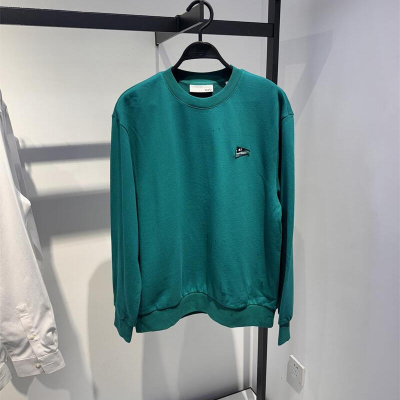 GXG男装 商场同款绿色圆领卫衣 22年秋季专柜时尚新品 GD1310819H