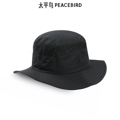 太平鸟渔夫帽遮阳帽户外旅行情侣休闲盆帽 B2YAE2246