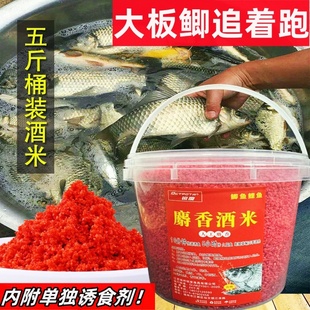酒米打窝米红虫窝料野钓鲫鱼鲤鱼打窝子料饵料通杀打窝料钓鱼桶装