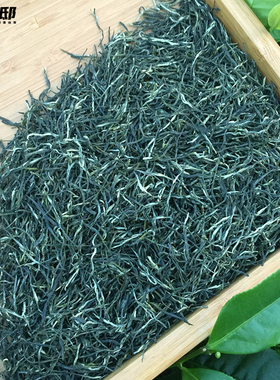 蒙顶毛尖2025新茶四川雅安高山云雾毛尖毛峰素茶浓香型散装绿茶叶