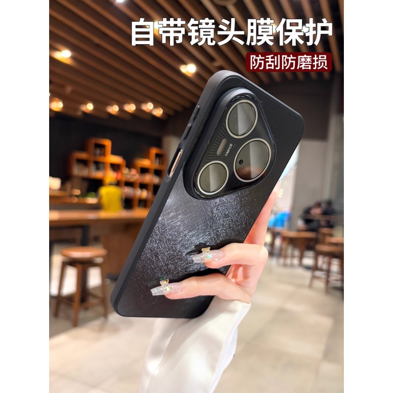 金丝银锦纹适用华为pura80pro手机壳2025新款pura70pro磨砂p80镜头全包p70高级感80ultra防摔外壳pro+保护套