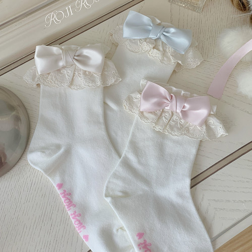 roji生成色Lolita袜子洛丽塔夏季