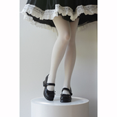 瘦腿 袜女白丝jk光腿神器日系显瘦天鹅绒打底裤 Lolita春秋夏季 连裤