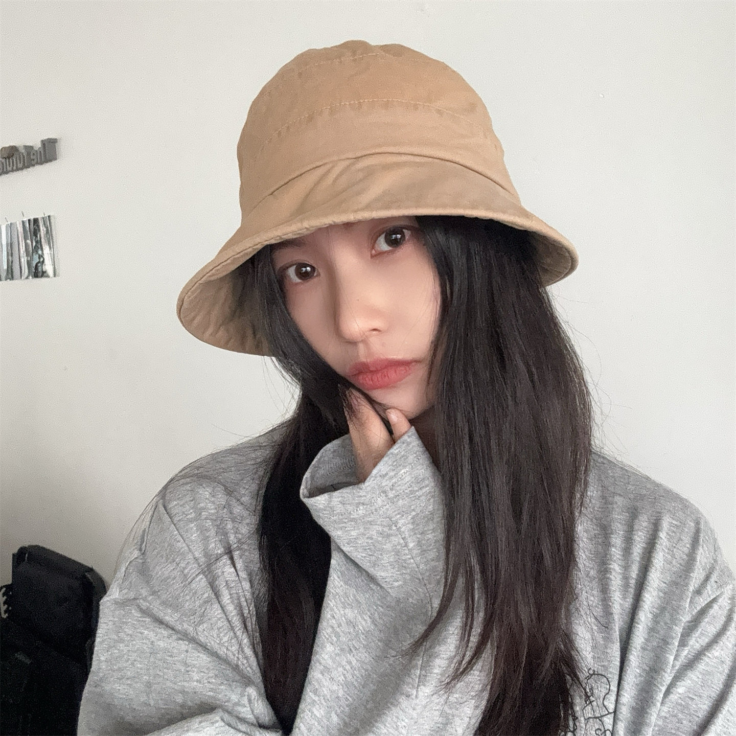 日系高品质水洗纯棉小帽檐渔夫帽女休闲纯色百搭通勤素颜盆帽男女,服饰配件/皮带/帽子/围巾,帽子,淘宝优惠券,粉丝福利购,淘宝优惠卷