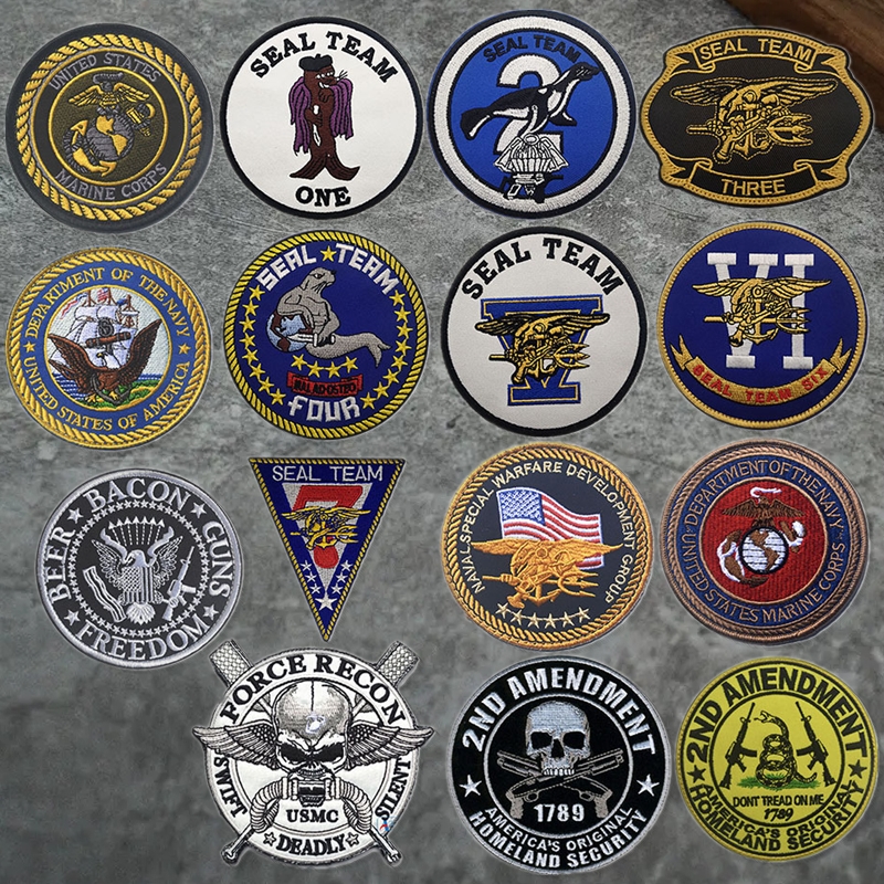 布贴个性DIY技能章纪念章迷彩