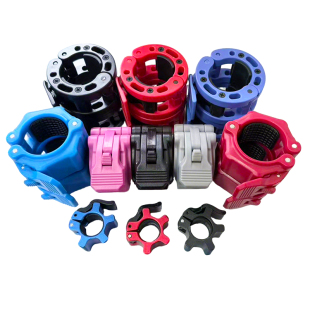 专业快速奥杆哑铃杆杠铃杆卡头卡扣卡簧锁扣50302825mmCollar 包邮